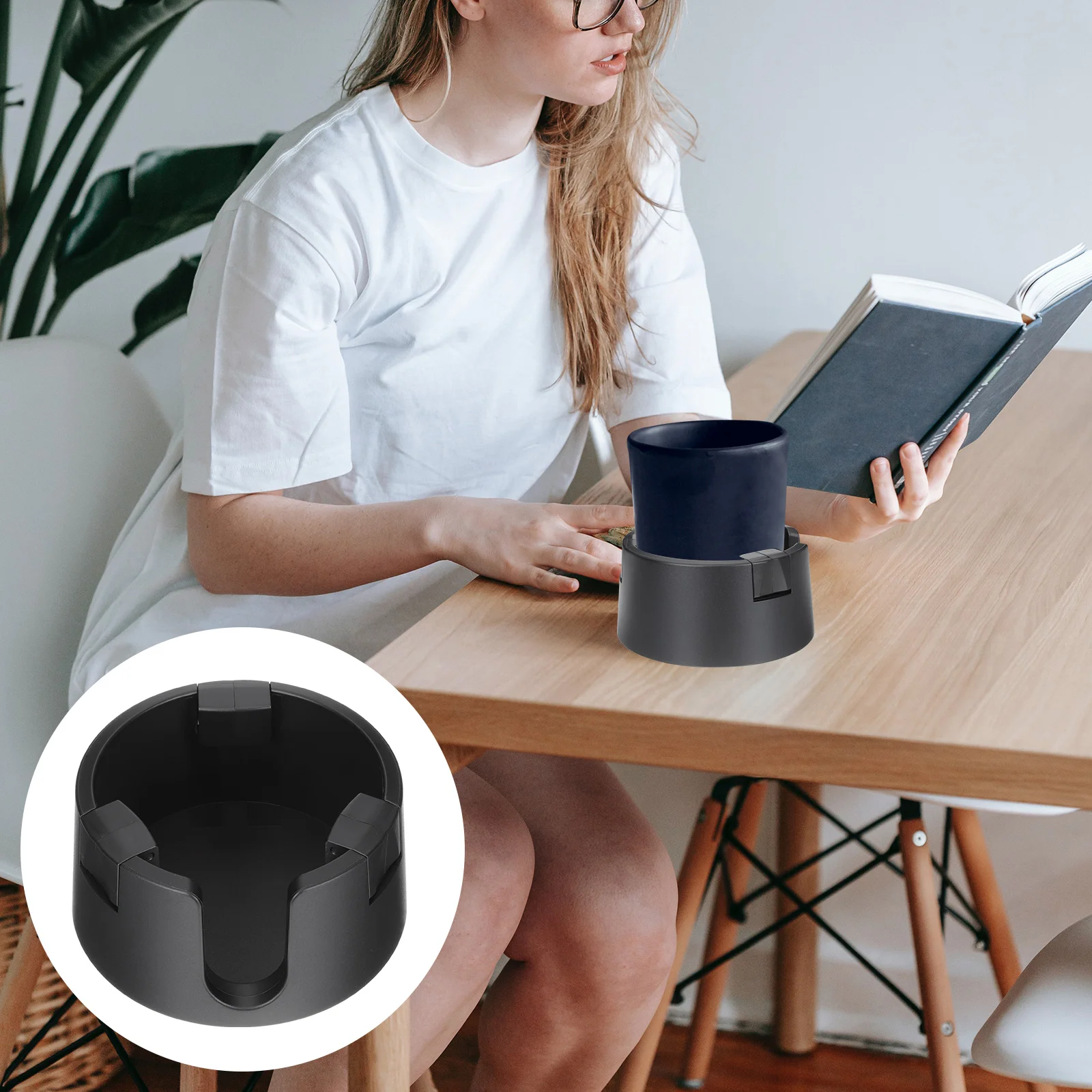 

Holder Cup Drink Anti Spill Sofa Couch Coaster Can Arm Table Desk Marine Mat Mug Beverage Coffeecoasters Car Camping Water