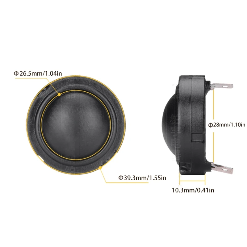 Рубидиевый магнитный динамик HiFi для энтузиастов сменная головка