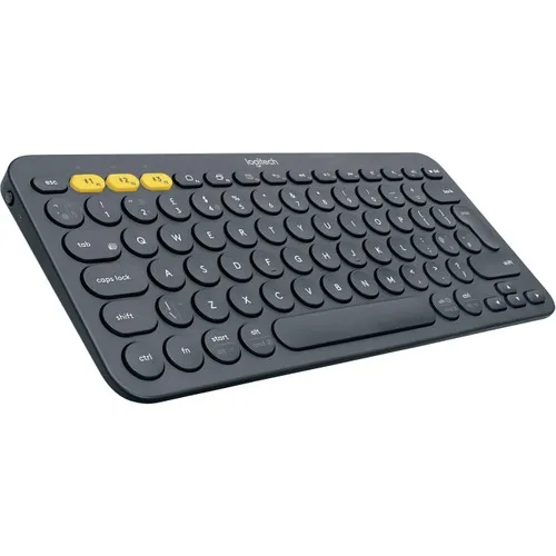 Logitech K380 Compact Wireless Bluetooth Keyboard-Black Color (Stylish And Lightweight Design-Kullanışlı Specifications)
