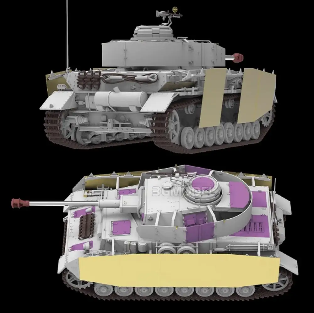 Ryefield RM-5127 1/35 Pz.Kpfw.V Ausf.H Late No.4 Версия для производства танков