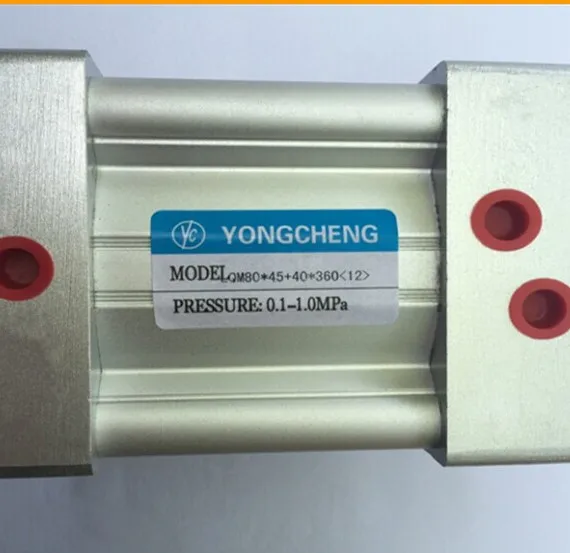 Пневматический цилиндр YONGCHENG LQM80X45 + 40X360(12)
