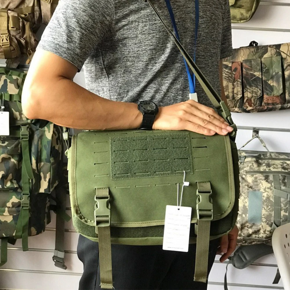 

Laser Molle Military Laptop Bag Tactical Bags Computer Backpack Messenger Fanny Belt Shouder Camping Outdoor Sports Pack XA92A