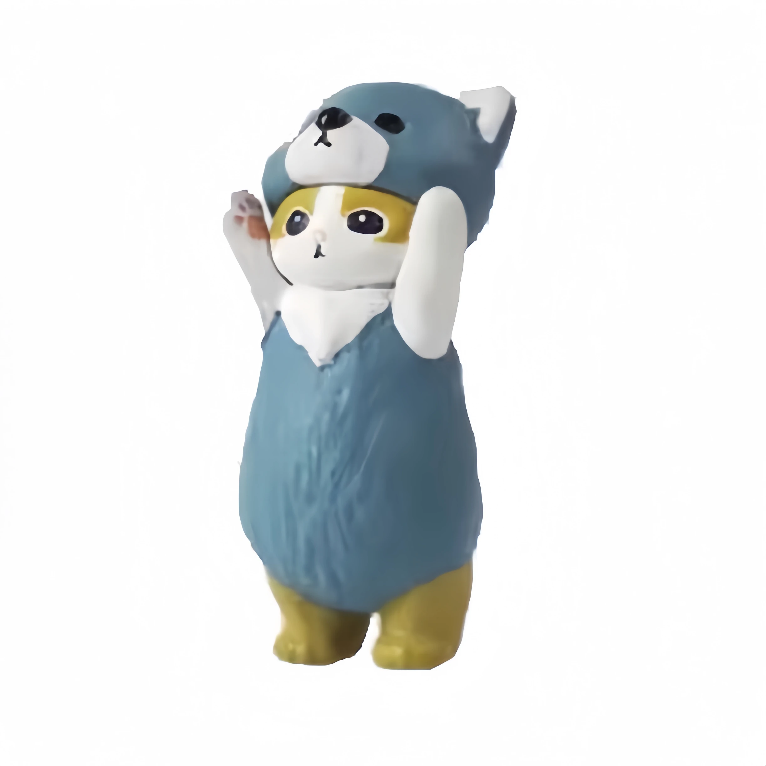 Мини Mofusand Акула кошка пчела Cos гамбургер кукла яйцо 4 см аниме фигурка