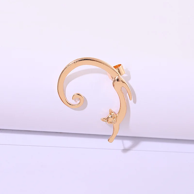 Корейские серьги модные ювелирные изделия милые Эффектные кошачьи