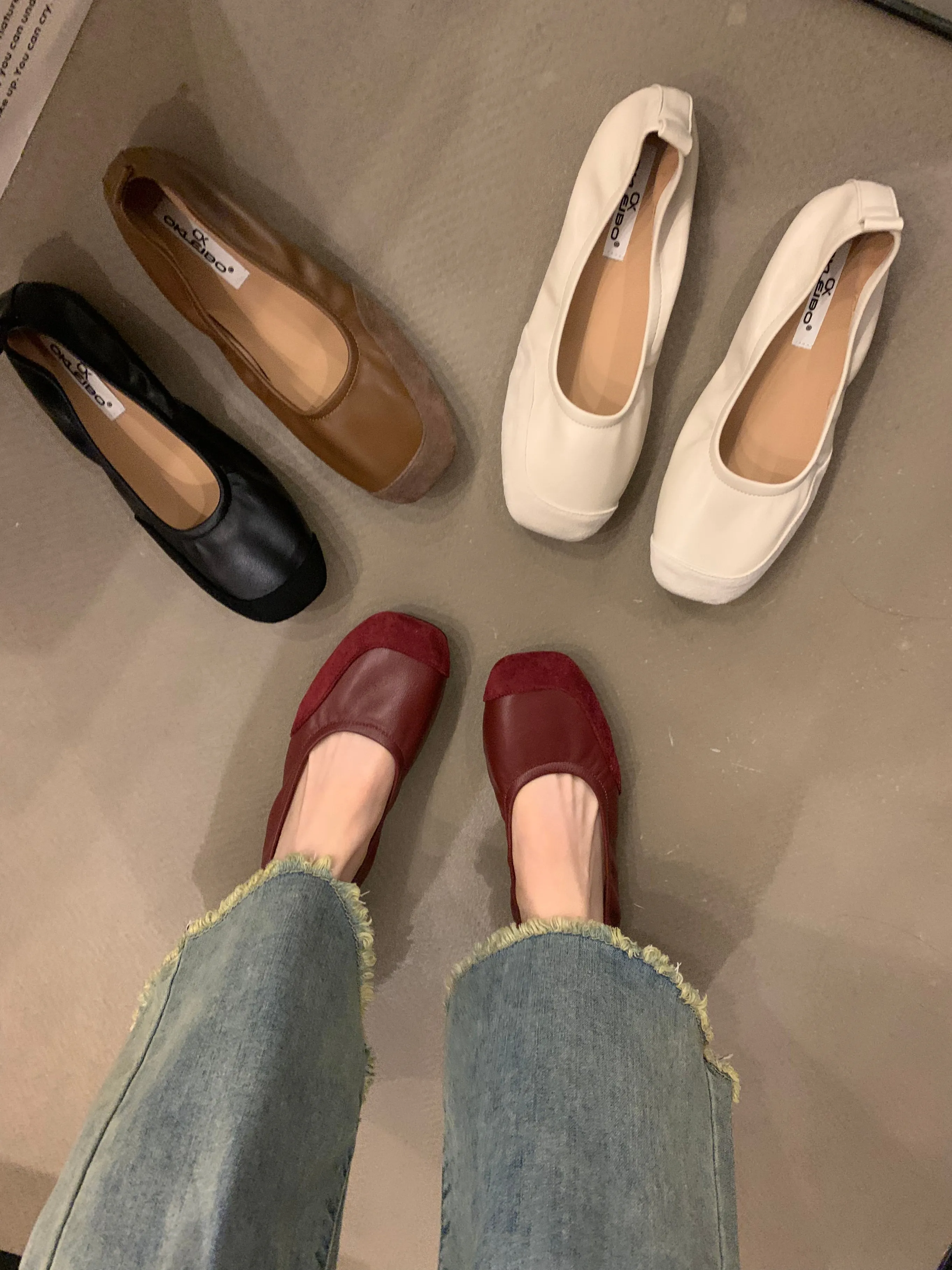 

Мокасины женские с круглым носком, на лето, 2023