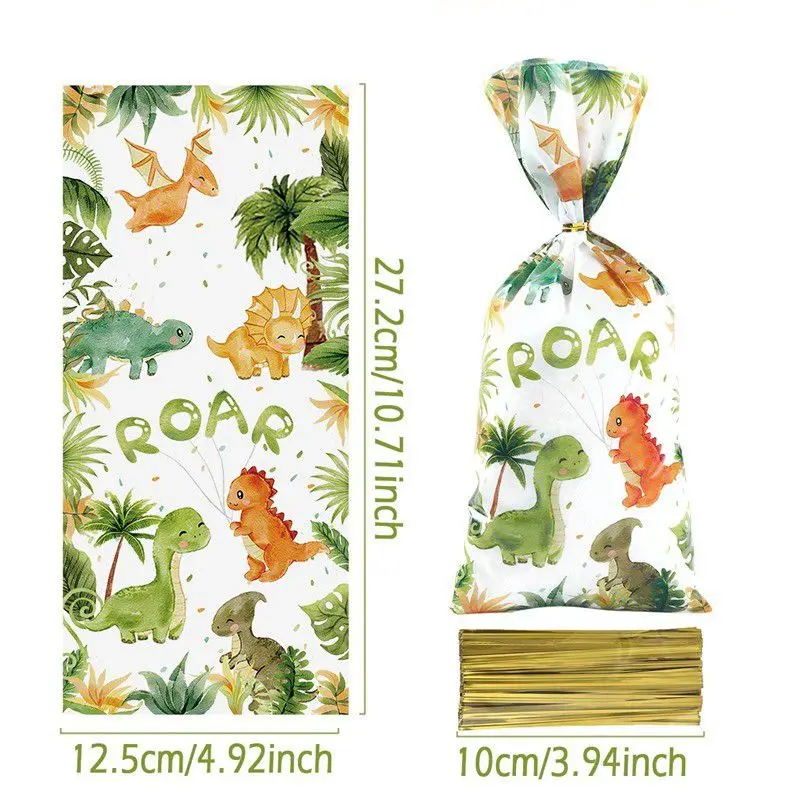 

Подарочные пакеты Wayfun с изображением динозавров