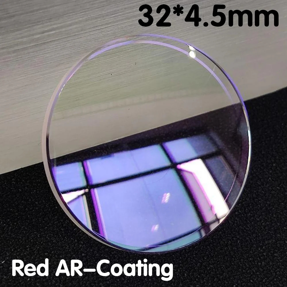 Сапфировое стекло с AR-покрытием двойное куполообразное кристалл 32 мм * 4 5