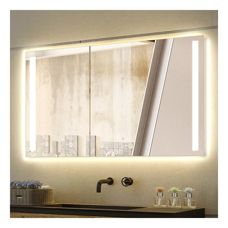 Китайская фабрика оптовая цена умывальник умный дом сенсорный экран зеркало для