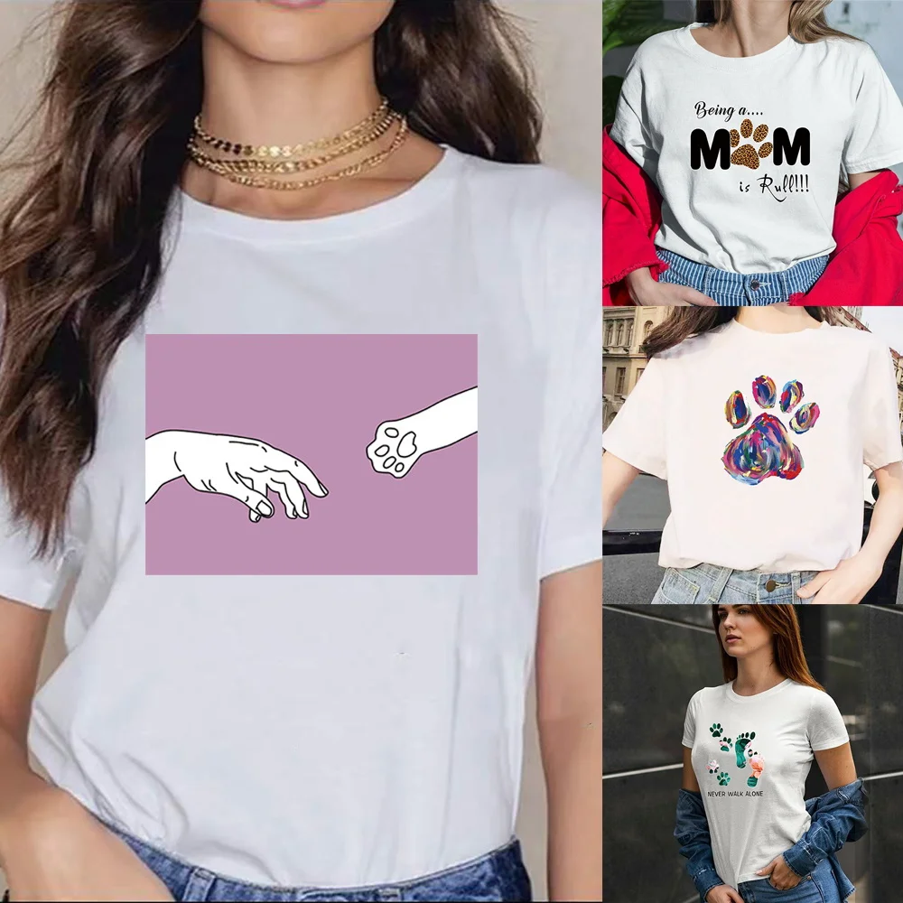 

Женские футболки с принтом, модная одежда с коротким рукавом и принтом, летняя одежда, футболка в стиле хип-хоп, Женский пуловер с круглым вы...