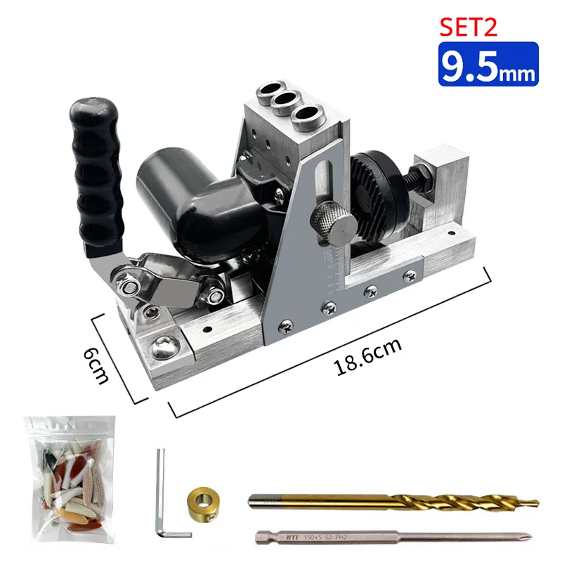 

Комплект для сверления карманных отверстий для дерева