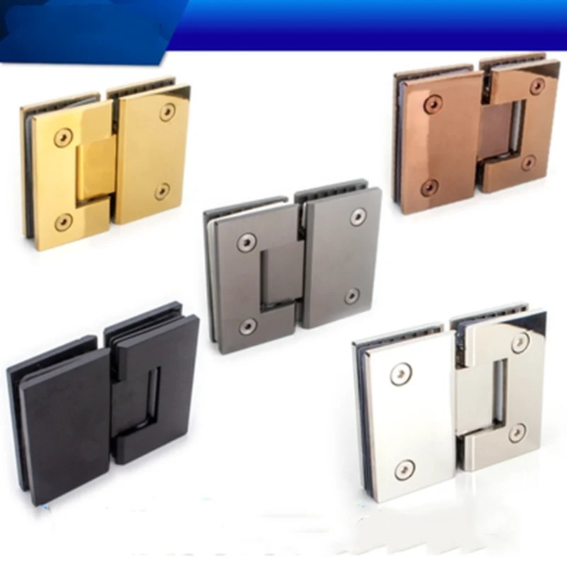 

Bathroom door 304 stainless steel solid precision casting 180 degree shower door hinge