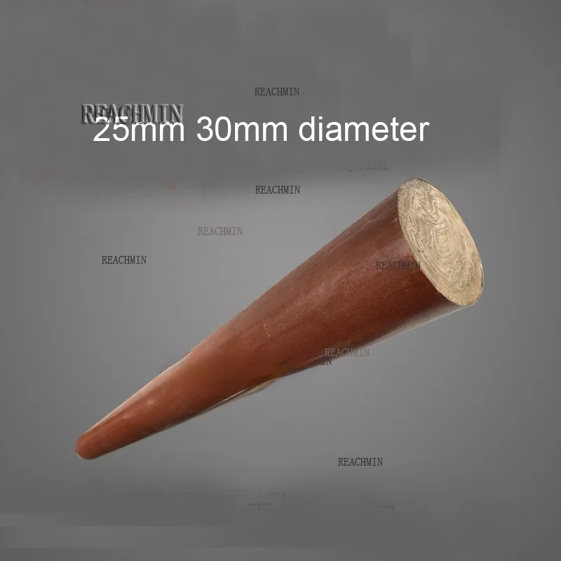 

25mm 30mm diameter 50cm length Phenolic laminated paper rods bakelite rod nsulating bar Muslin rods Phenol-Formaldehyde