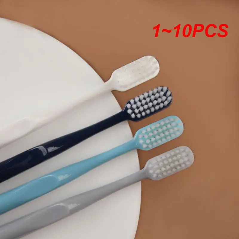 

1~10PCS set Adult Soft Bristle Toothbrush Soft Toothbrush Teeth Toothbrushes Tooth Brush Travel Toothbrush Factory Wholesale