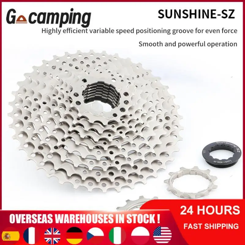 

Rust Prevention Flywheel Universal Professional Chain Sprockets Wear Resistant Cassette Flywheel Bicycle Supplies High-precision