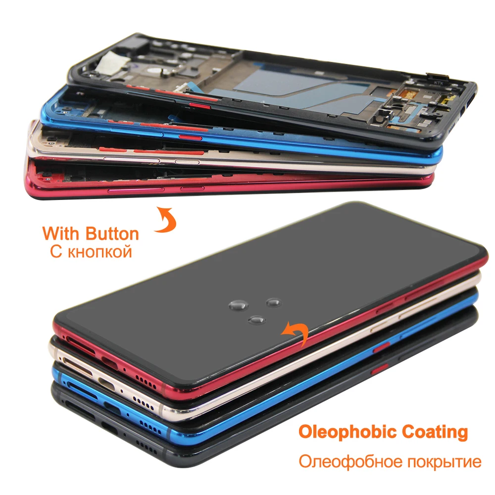 ЖК-дисплей 6 39 ''для XIAOMI Mi 9T / Pro с сенсорным экраном и дигитайзером в сборе для