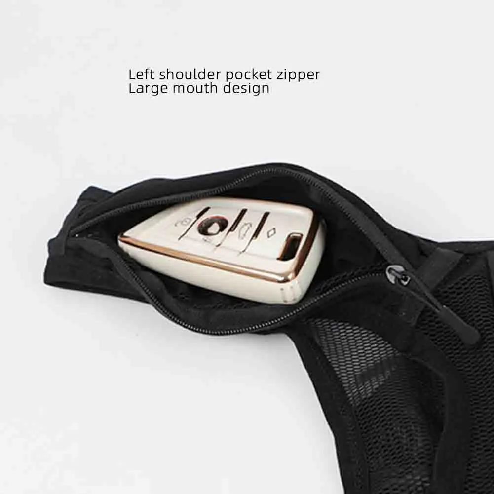 Trapezoidal Chest Bag Breathable Comfort Vest Bag For Running