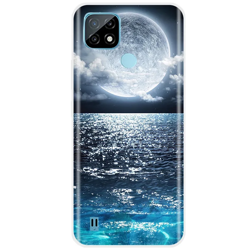 Чехол для OPPO Realme C21Y мягкий силиконовый чехол из ТПУ телефона C21 Y RMX3261 C 21Y оболочка