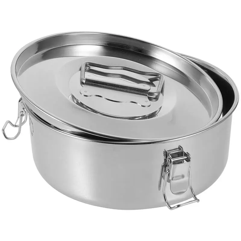 Форма для флан из нержавеющей стали 304 форма с емкостью крышки портативные