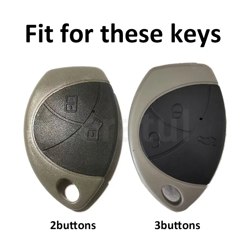 2/3 кнопки из ТПУ чехол для автомобильного ключа держатель брелока Toyota Malaysia Truguard VG