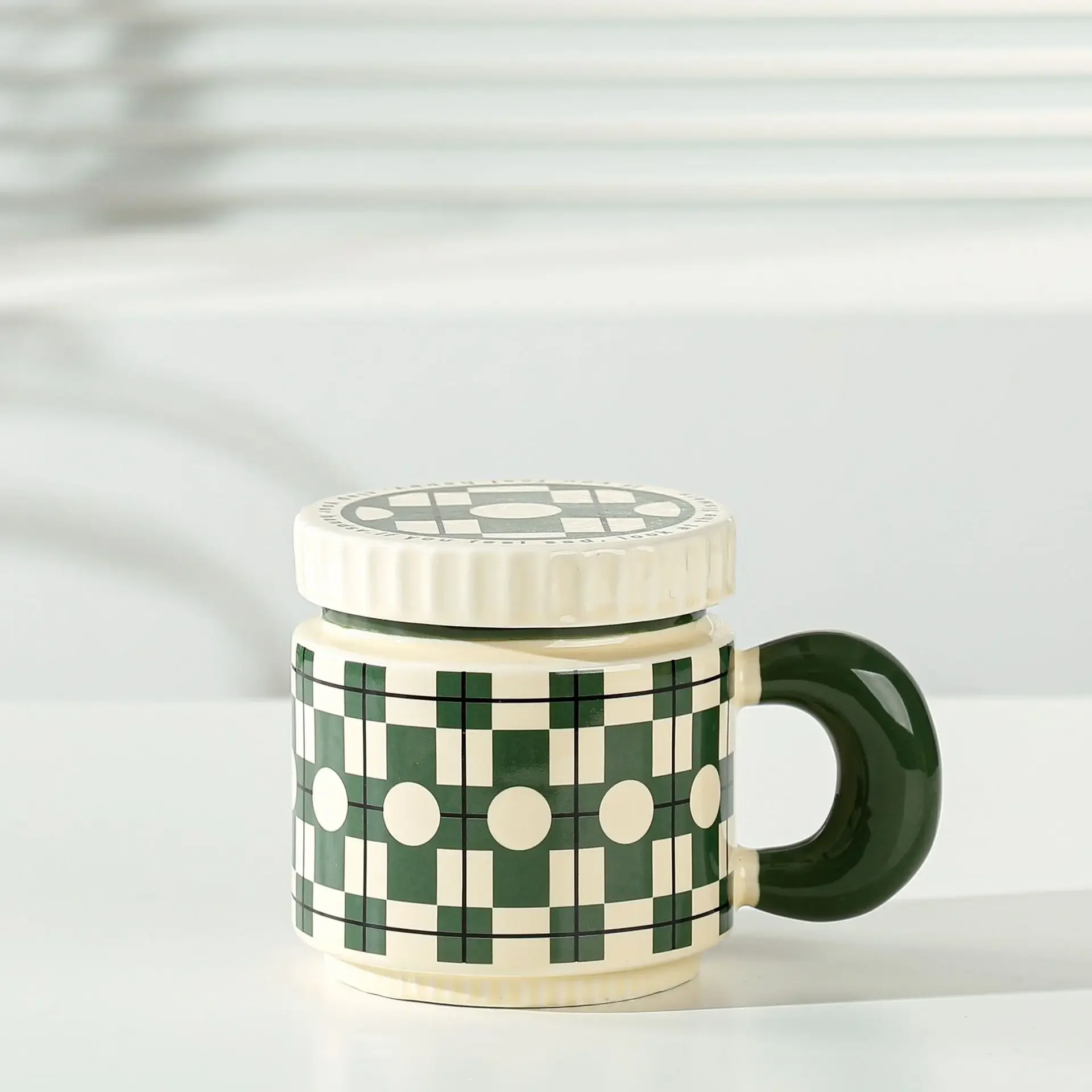 Taza café ceramic nórdica creativa taza hecha a mano Asa anillo tazas porcelain para cerveza Ваз
