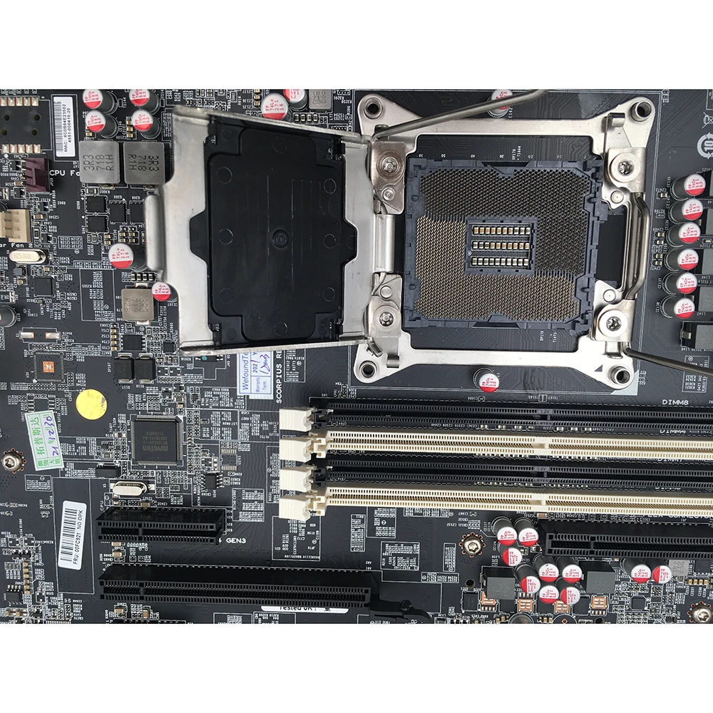 Материнская плата для рабочей станции Lenovo Thinkstation P510 00FC921 00FC922 LGA2011 REV:1.1 V4 полностью