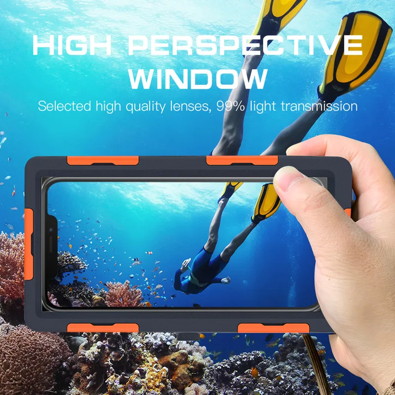 For Xiaomi 10 Lite 10Pro 10T 11 11Pro 11Ultra 12 12T 12x 12s Ultra Professional Waterproof Phone Case 15M Deep Diving Phone Case