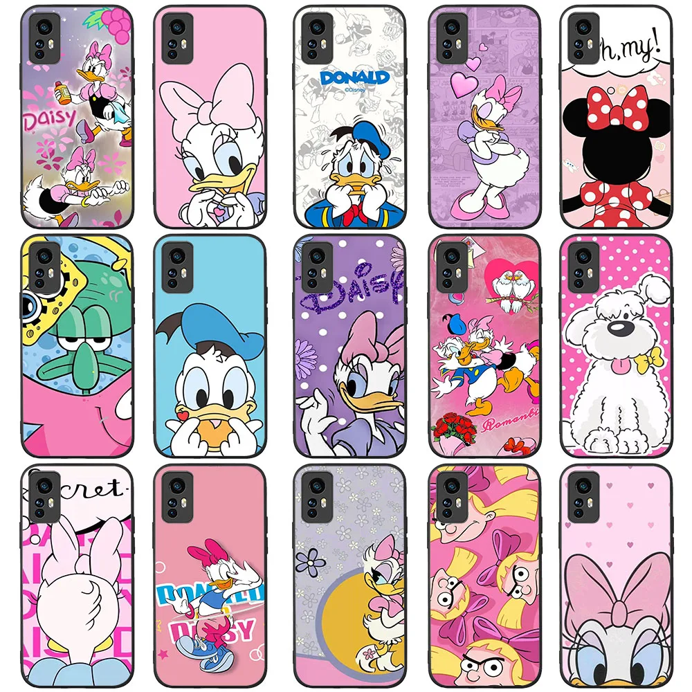 

DS-16 Daisy Duck Soft Case for Huawei Mate P Smart 30 20 P30 P20 P40 Y7A Y5P Y6P Y6S Y6 PrimeLite Pro