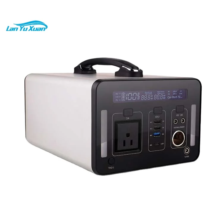 

1000W high power pure wave energy storage power supply outdoor emergency power supply portable outdoor mobile