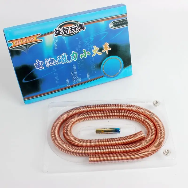 

Electromagnetic Power Maglev Train Toy Primary School Children's Science Experiment Technology Production Toys Excluding Battery