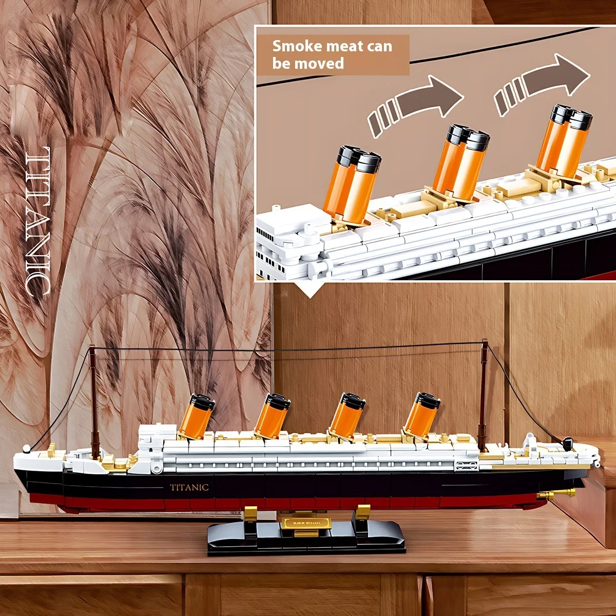 Детский конструктор в виде круизного лайнера