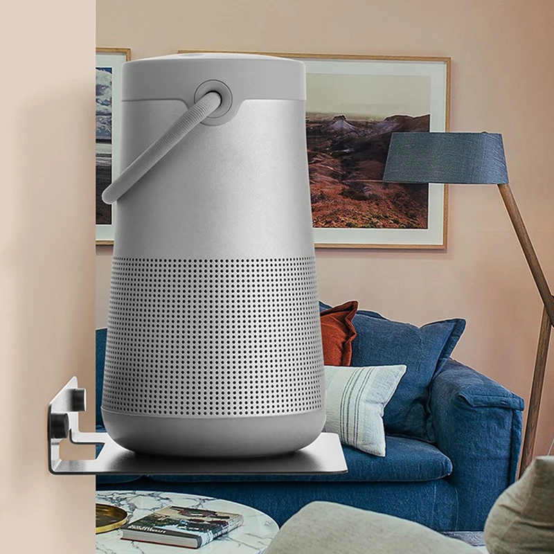 

Wall Shelf Speaker Stand, Small Wall Shelf Speaker Mount For Bluetooth-compatible Speaker, Cell Phones, Toy Display Shelf