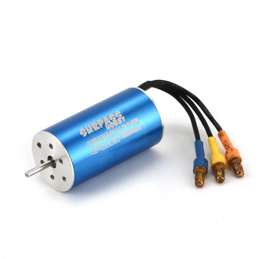 

Бессенсорный бесщеточный двигатель SURPASSHOBBY 2445 3600KV для пульта дистанционного управления 1/16 1/18 RC Автомобиль DIY запасные части Аксессуары
