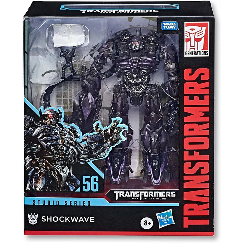 

Original Hasbro Transformers SS56 Leader Class Shockwave Studio Series Anime Action Movie Game Collectible Figure Car Model Toys