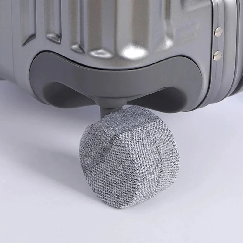 4 шт./компл. вязаный чехол на колесо для багажа универсальный многофункциональный