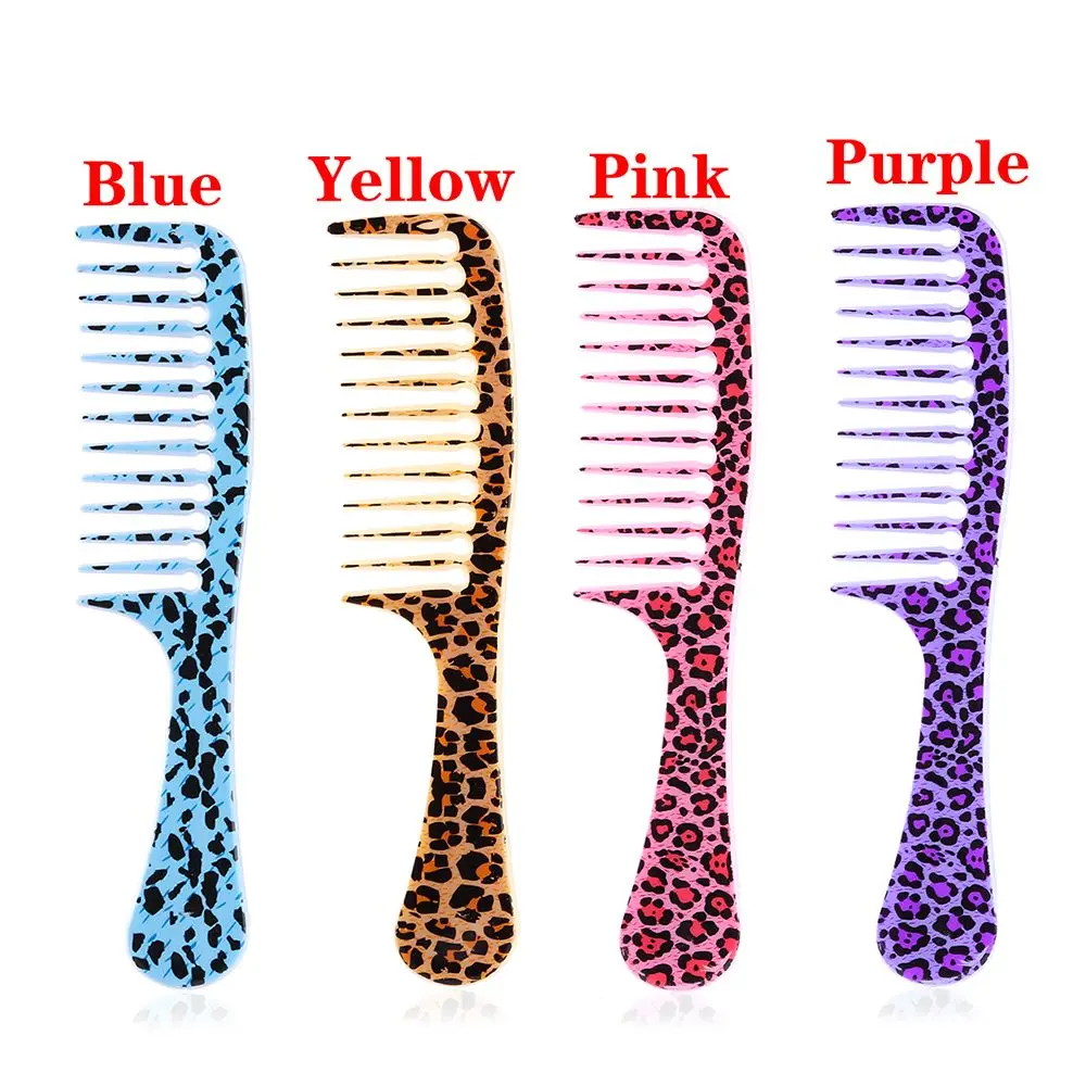 

Beauty Professional Health Care Plastic Hairdressing Detangling Salon Styling Tool Wide Tooth Comb