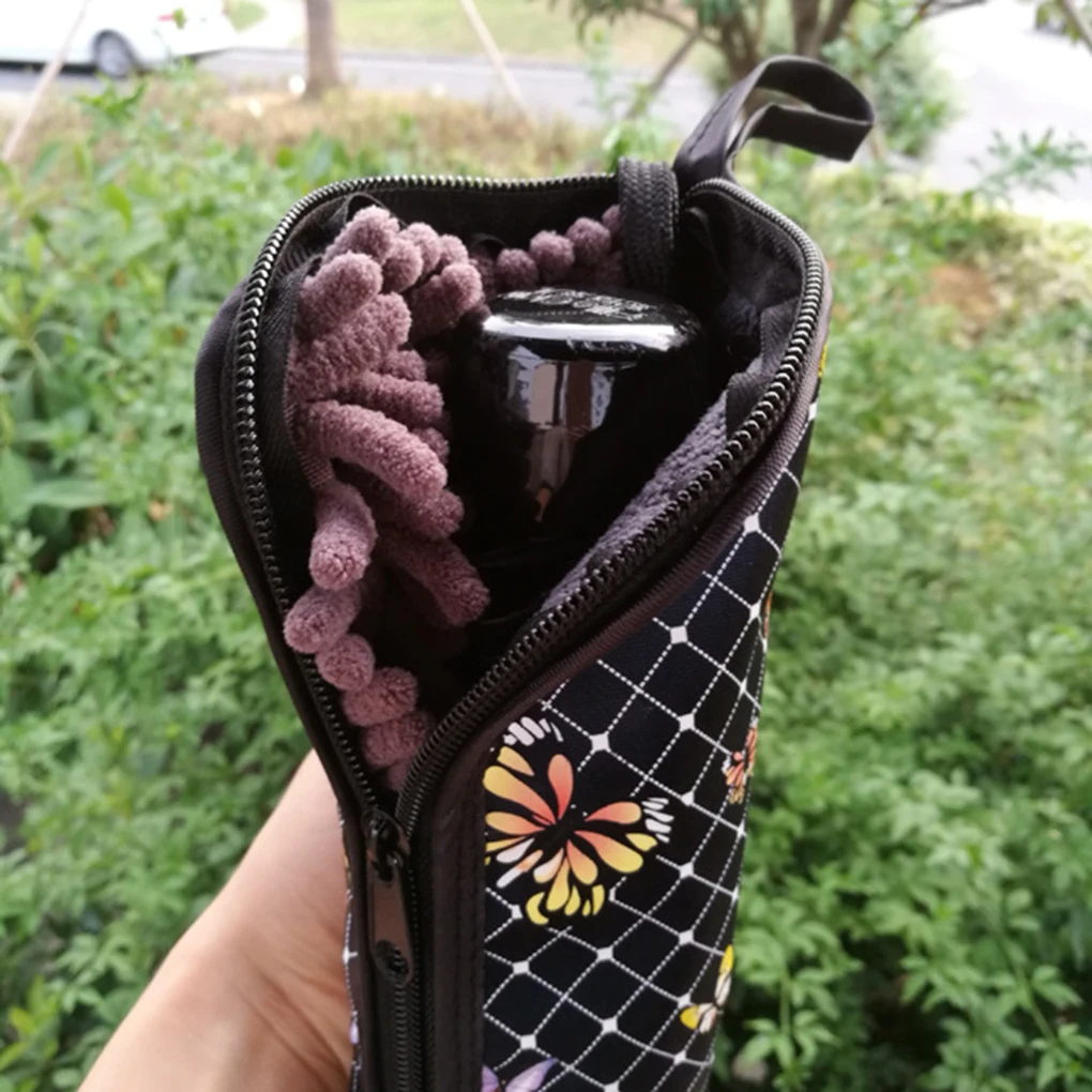 

Выдвижной держатель для зонта сумка для хранения из микрофибры на молнии