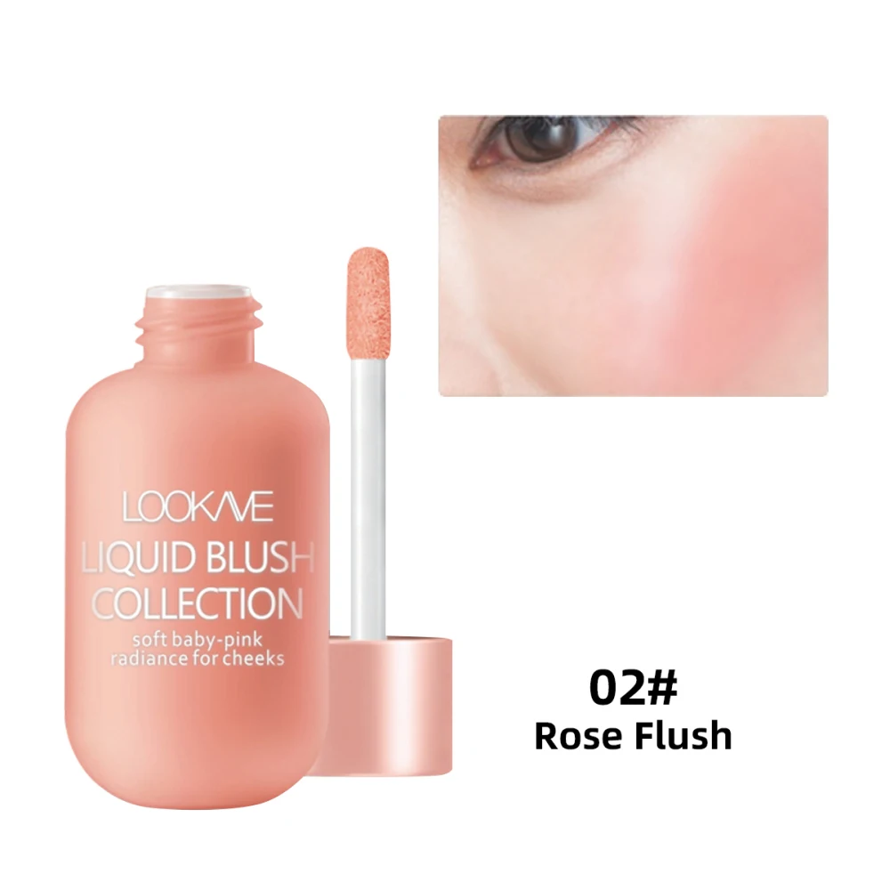 

Liquid Blush Naturally Brightens Skin Tone Long-lasting Waterproof Moisturizing Blusher Natural Cheek Face Contour Makeup