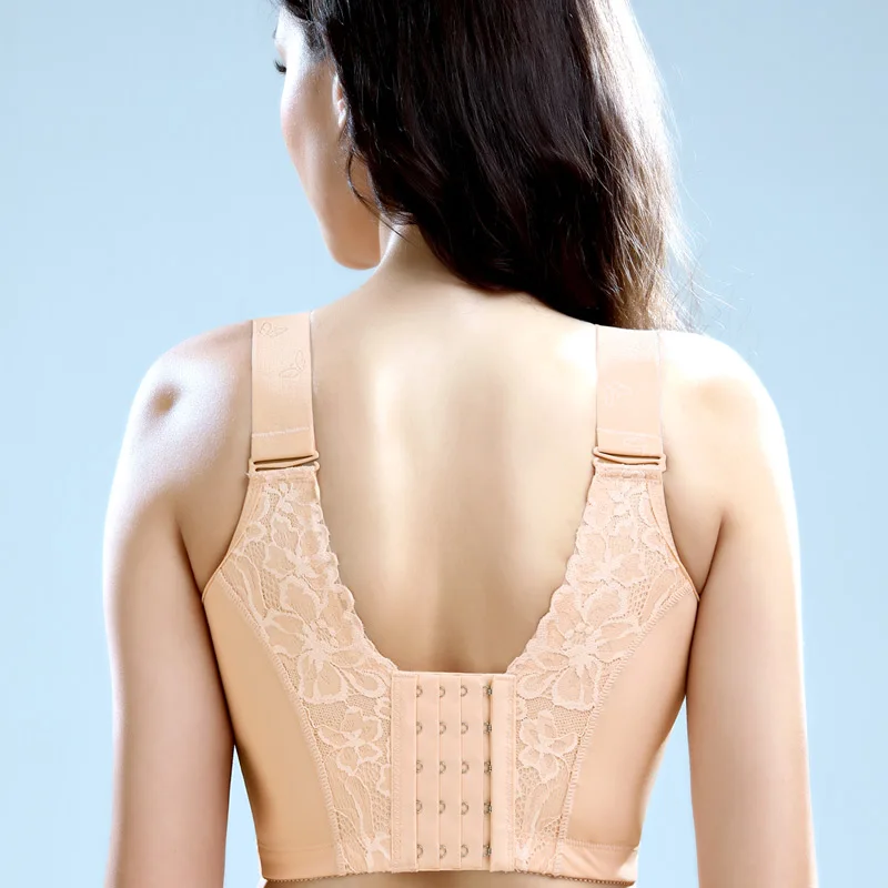 Bras for Women Lace Bra Push Up Bra Plus Size Bra Wire Free Lingerie Underwear Women Backless Bra Sexy Bras Tops Woman Clothes