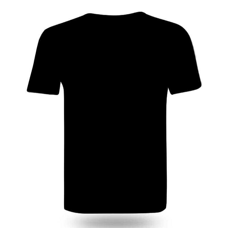 Fake Two Pieces T-Shirts Men's Cosplay 3D Print Short Sleeve T Shirt Casual Funny Design Tees Halloween T-shirt Comfortable 6XL |