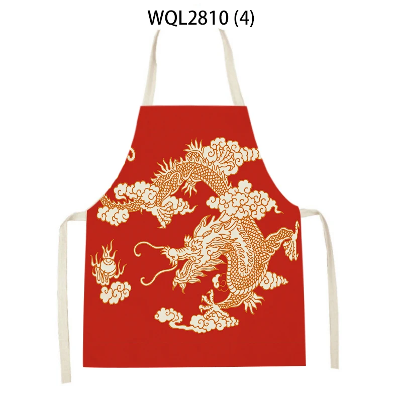

1 шт., женский и мужской фартук в китайском стиле