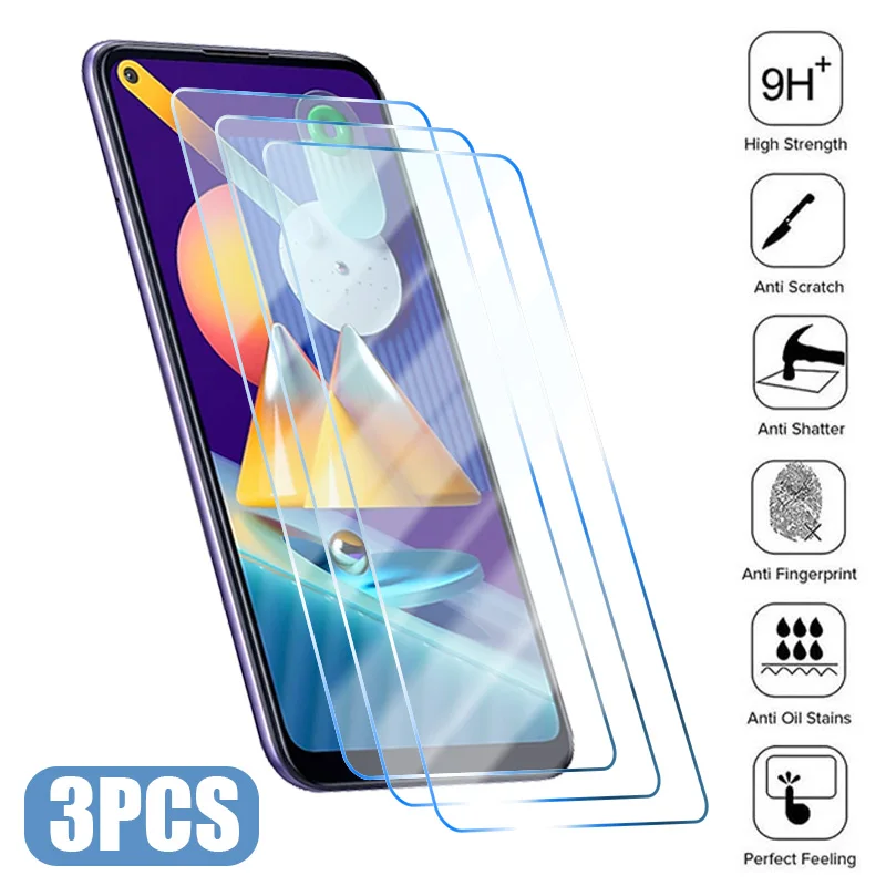 

Защитное стекло для Samsung galaxy A52 A52S 5G A53 A13 A12 A21 A32 A23, 3 шт., стекло на Samsung A71 A72 A03 A50 A70 A22 A21S