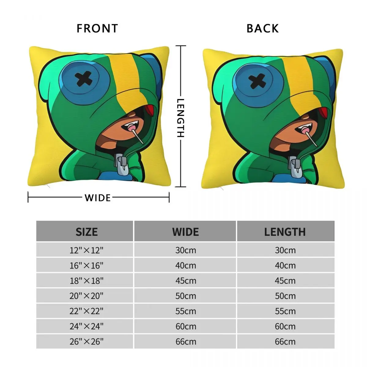 Наволочка Braws-Star Leon чехол для подушки видеоигр потрясающая декоративная