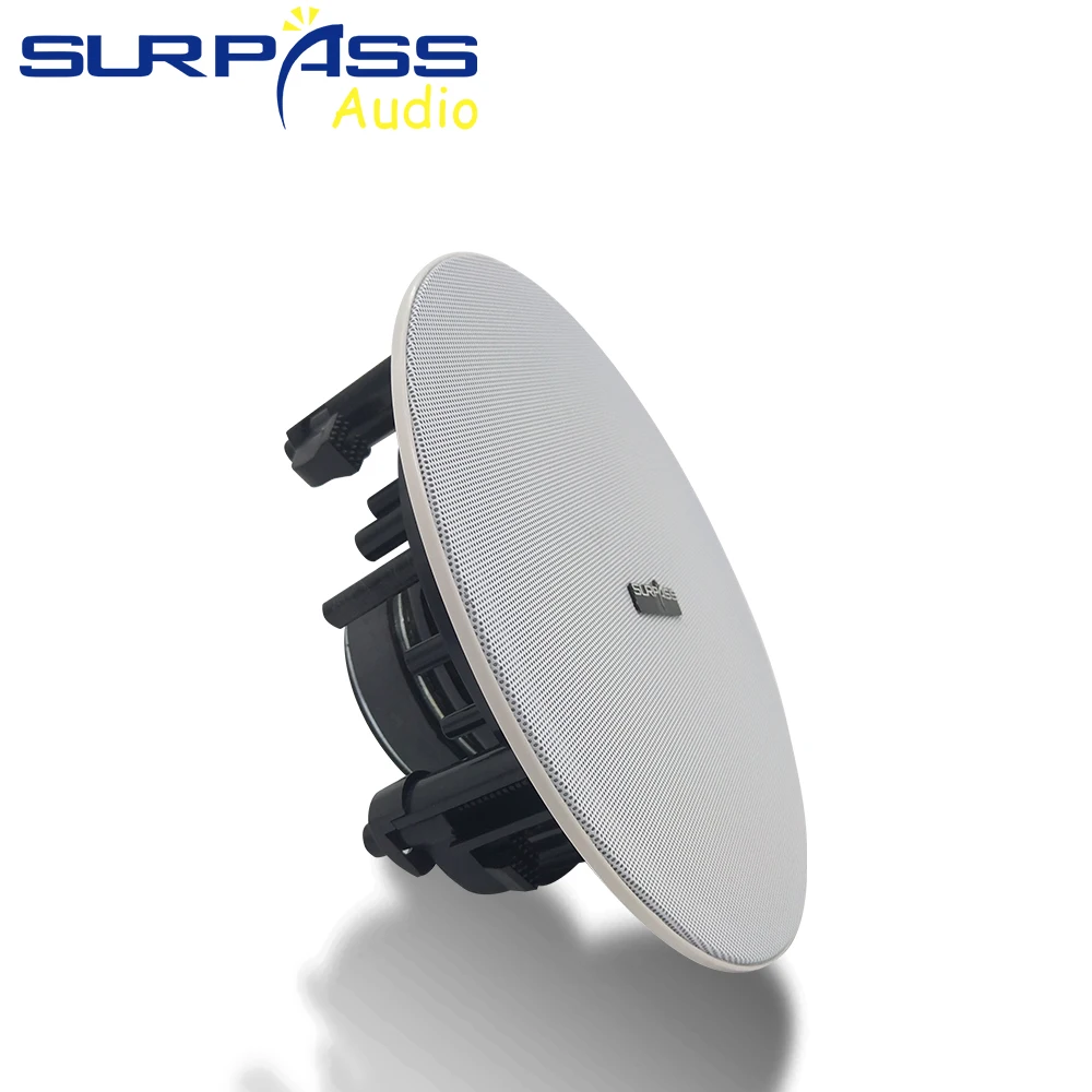 Безрамная оболочка с узкими краями PA системный динамик 5 25 дюйма потолочный