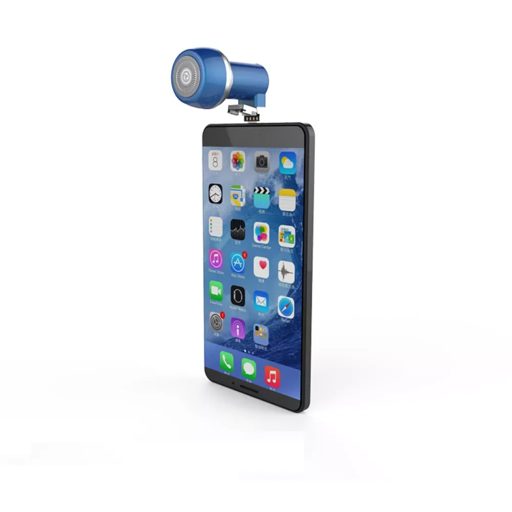 

Portable USB Charging Shaver for iPhone Creative Design Men Chargeable Shaver for Android