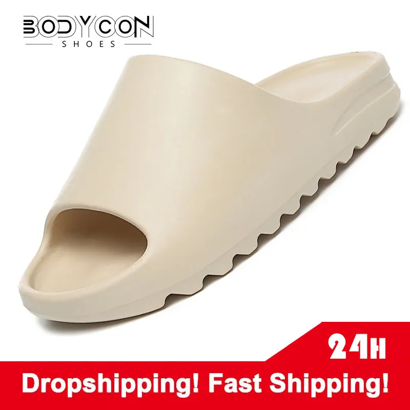 

Original Men Slippers Soft Sandals Women Beach Casual Shoes Light EVA Slides Brand for Men Flip flops Luxury Summer Men's Sandal