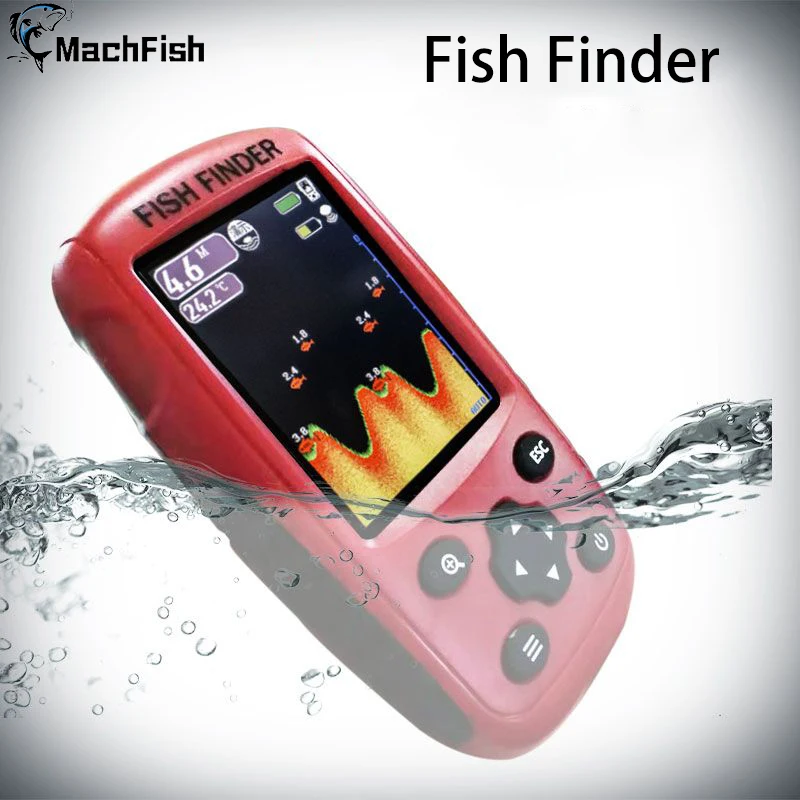 

Модернизированный рыболокатор, визуальный подводный детектор высокой четкости, беспроводной Ультразвуковой Сонар, артефакт для рыбалки д...