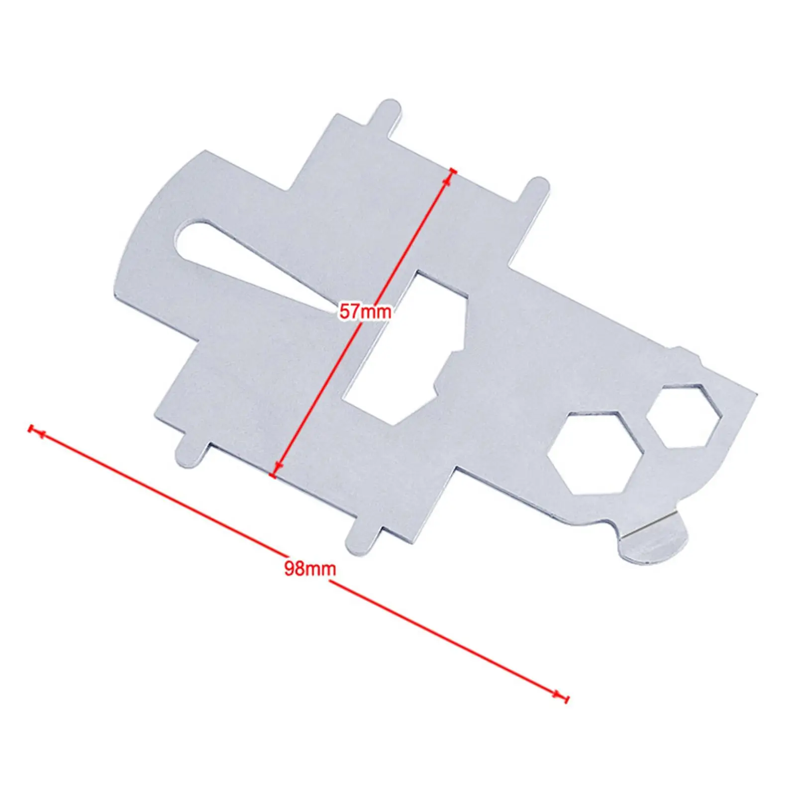 

Stainless Steel Deck Key Shackle Key Multi-Tool Sturdy Essential for Boats Marine Accessories