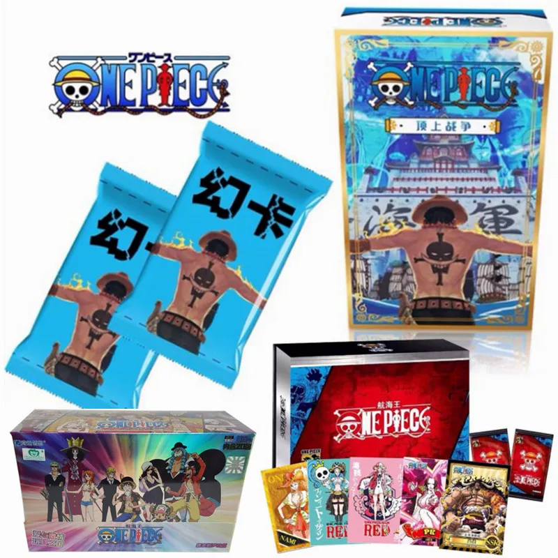 Оригинальные японские Аниме One Piece Luffy Zoro Nami Usopp Franky коллекции карточных игр боевые