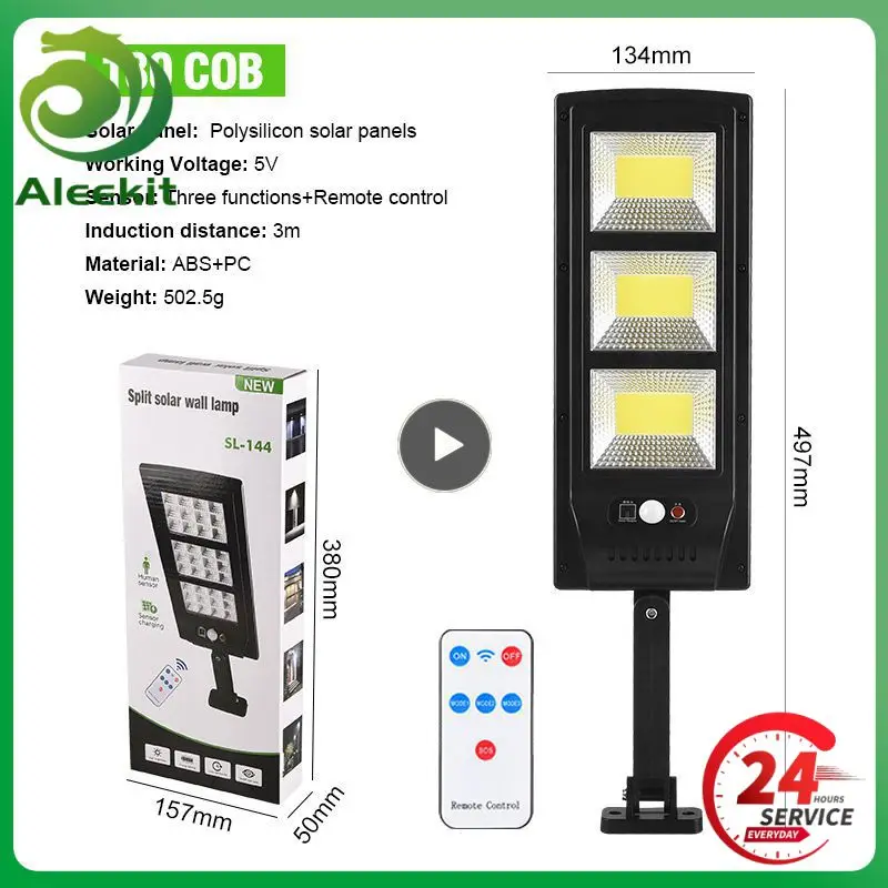 

Solar Powered Lights Outdoor Waterproof Wireless Solar Street Lights Solar Security 2023 Solar Led Light Garden Lights Newest