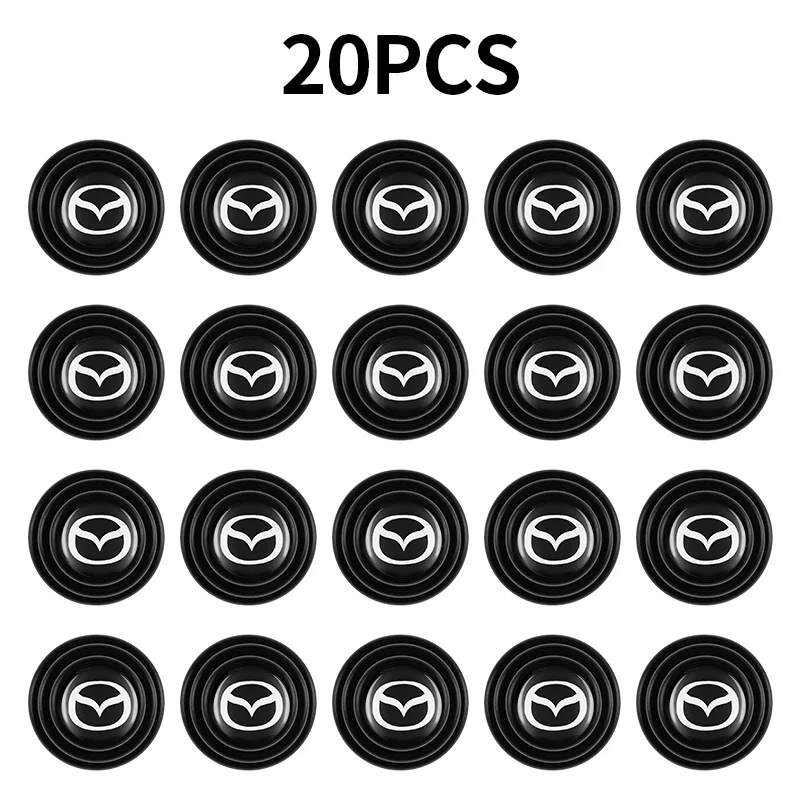 

Дверной амортизатор, буфер, защитные наклейки, резиновые звукоизоляционные накладки для Mazda Axela CX-5 3 6 MX-5 RX-8 CX8, автомобильные аксессуары